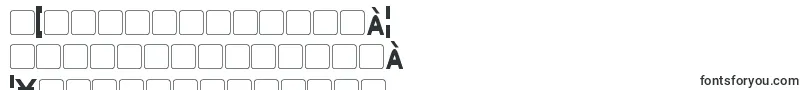 Fonte SchwarzeneggerCondensed – fontes bengalis